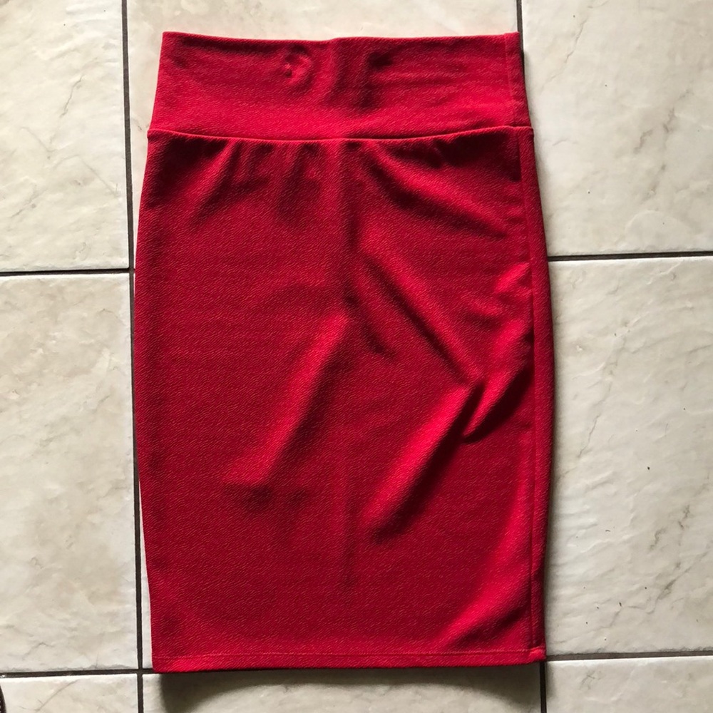Christmas Red Cassie Skirt